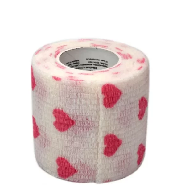 Bandagem 5cm x 4,5m - Camuflada Rosa